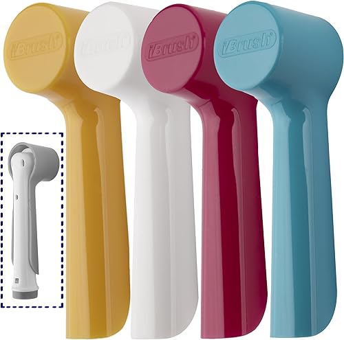 Miniatura 4 de Oral-B - Fundas para cepillos de dientes eléctricos compatibles, tapas de protección para cepillos de dientes, funda de viaje para cepillos