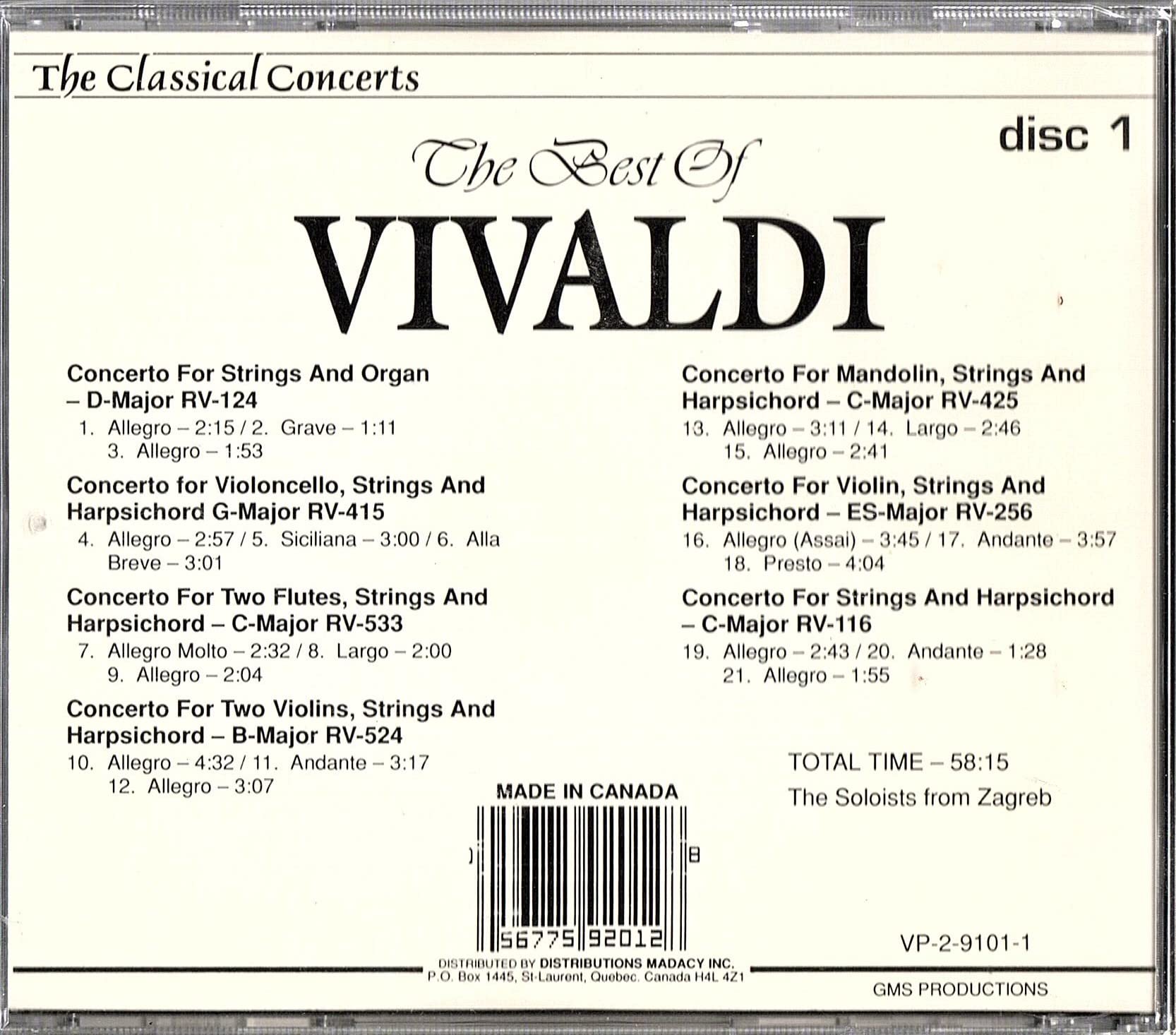The Best of Vivaldi - PT01