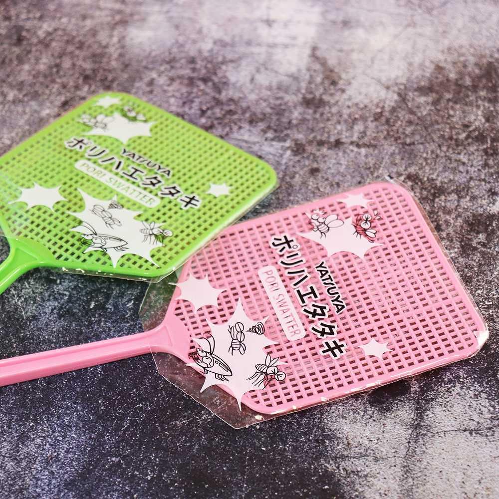 Amazon.co.jp: ハエたたき ポリハエタタキ 54011 ピンク 青 黄 八ツ矢