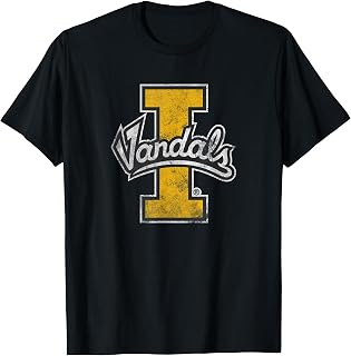 University of Idaho Vandals Distressed Primary Logo T-Shirt