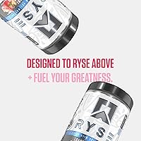 Vista 15 de RYSE Core Series Loaded Pre Bomba, energía, fuerza L-citrulina, beta-alanina, L-teanina, cafeína y Thinkamina 30 porciones (Freedom Rocks)