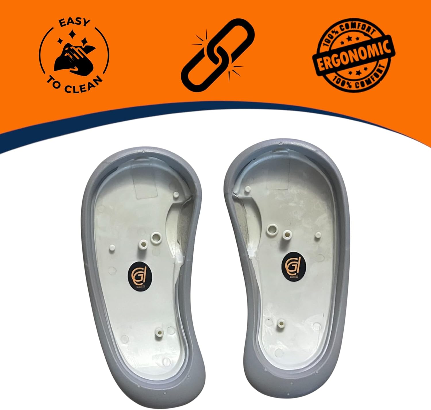 Replacement Arm Pads for Mirra 1 Chair, Fully Adjustable Arms, Pre-2010 Model