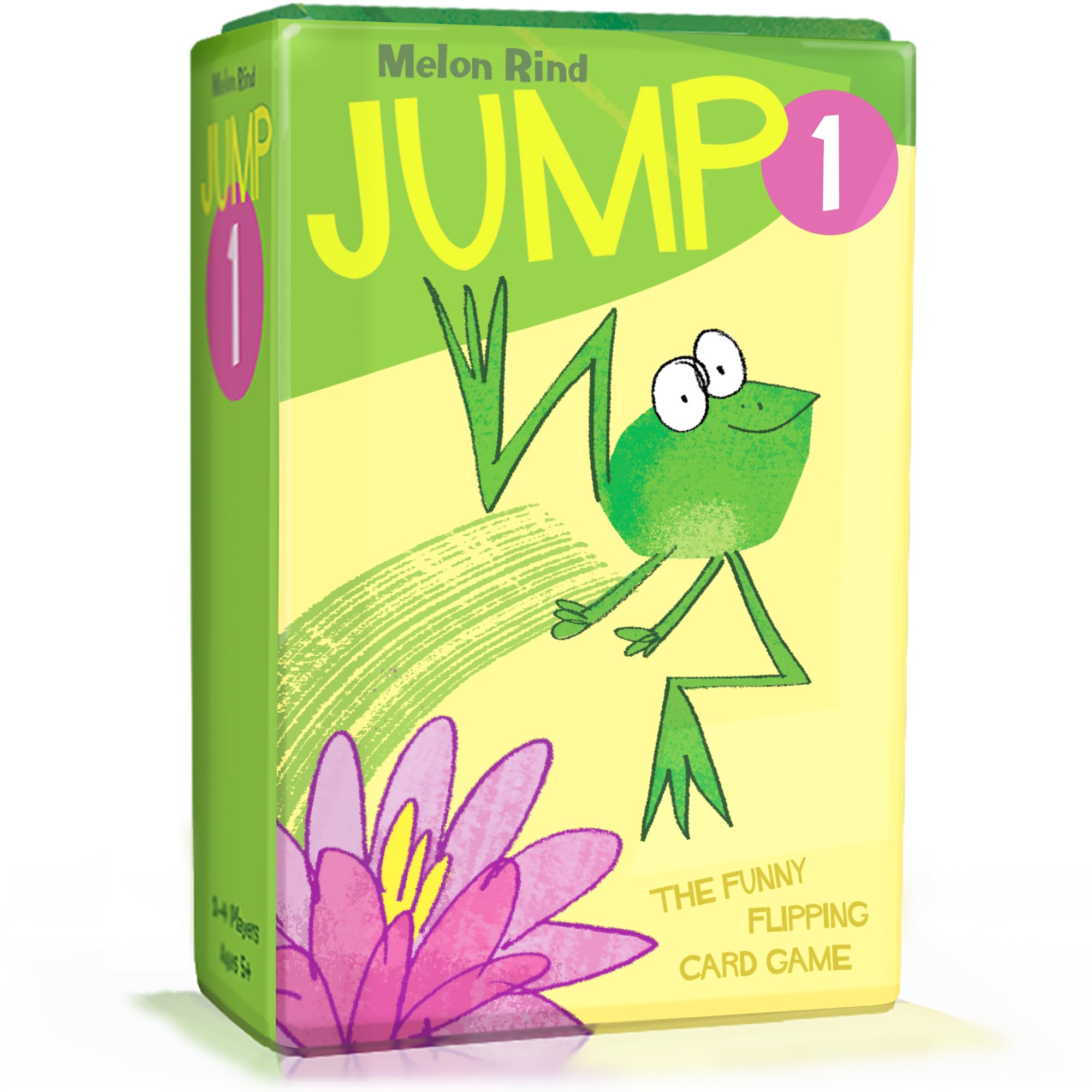 Melon Rind Jump 1, Math Game for Kids Learning Adding and Subtracting by 1, Lively, Card Game, Quick Activity for Boosting Math Confidence, Easy Screenless Fun, Perfect for Kindergarteners, Ages 5+