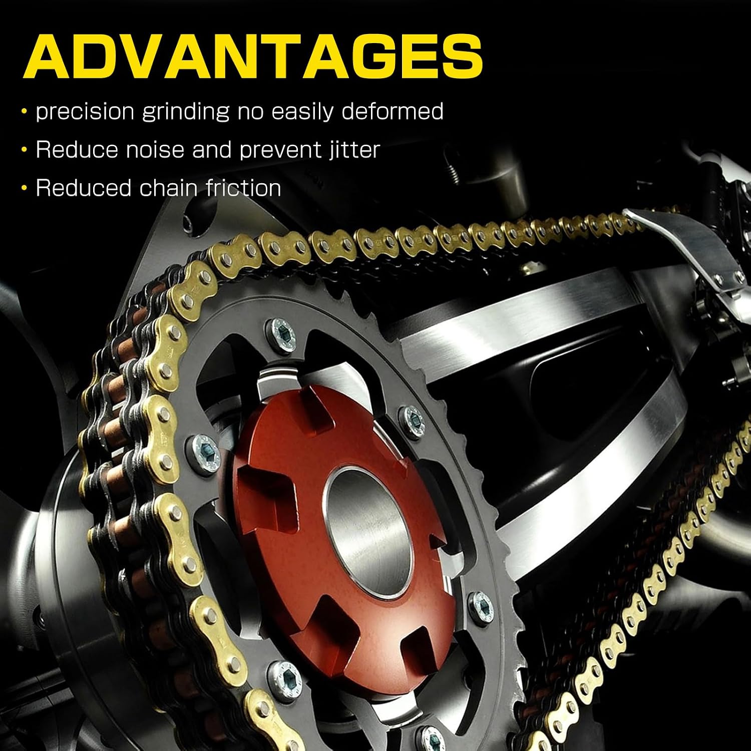 Timing Chain Kit Tensioner Guide Rail Crank Sprocket Shaft Sprocket compatible with Buick GMC Chevy Malibu Equinox 2.0L 2.2L 2.4L 2006-2017 Replaces 94201S
