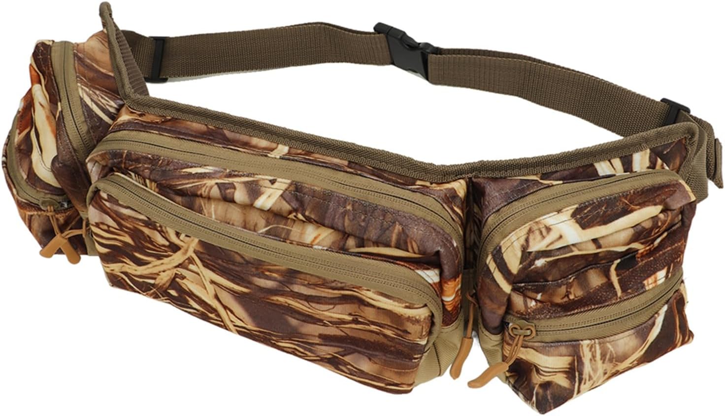 Amazon.co.jp ハイキング ファニーパック、登山ウエストベルトバッグ カモフラージュルック 調節可能なストラップ 防水 ジョギング