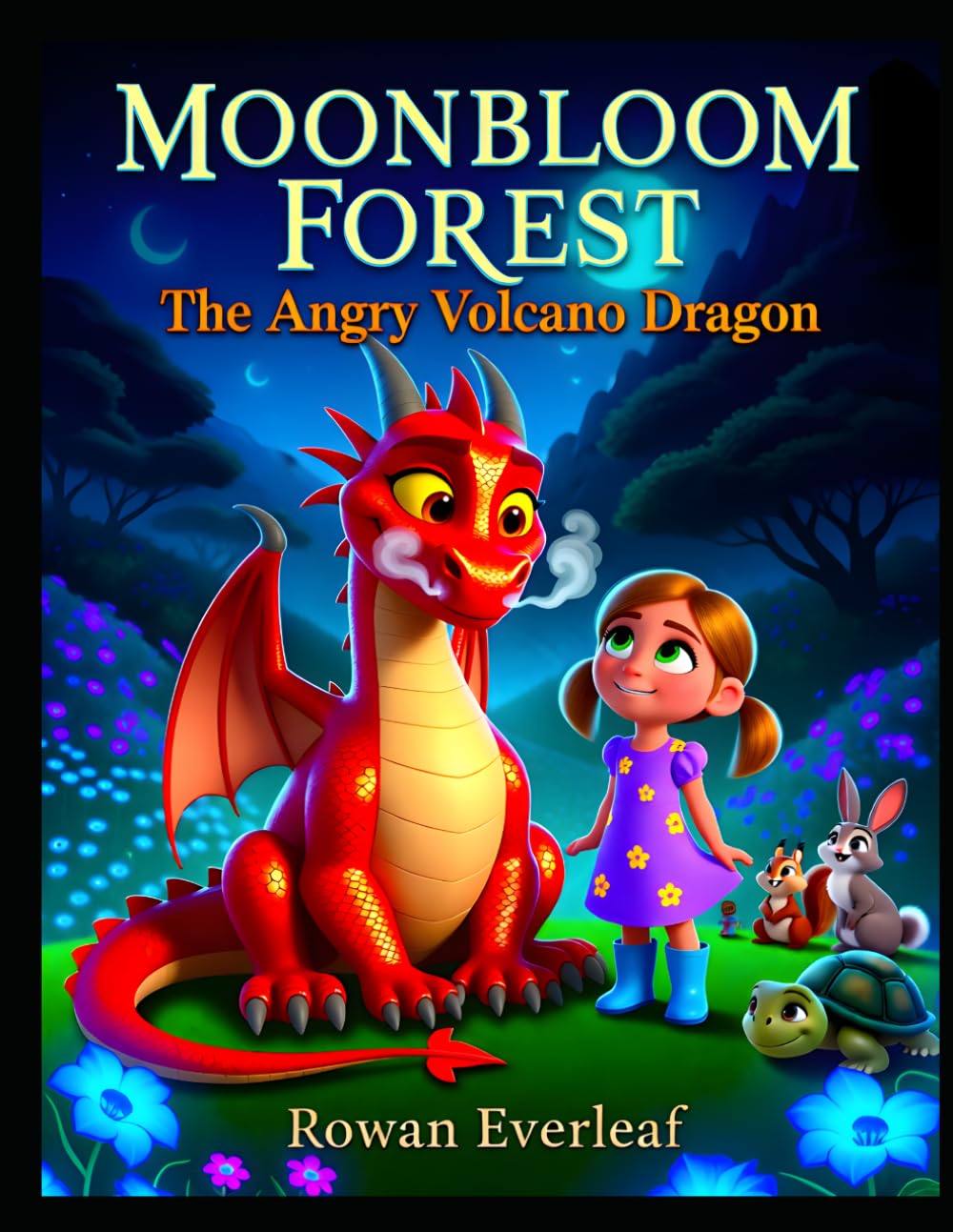 Moonbloom Forest: The Angry Volcano Dragon