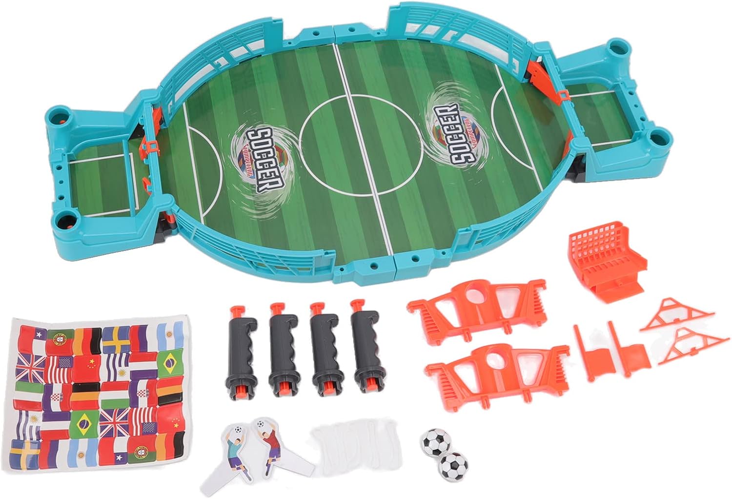 EVTSCAN Foosball Tables Game Toy Mini Tabletop Football