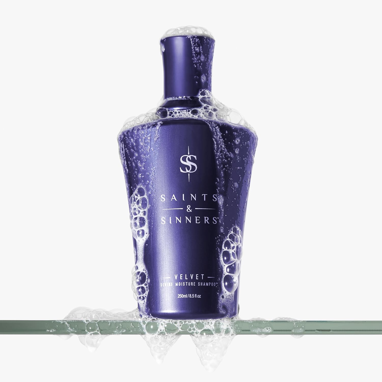 Saints & Sinners Velvet Divine Moisture Shampoo for Dry Damaged Colored Treated Hair - Repair Replenish Renew Add Shine - Image 5