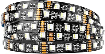 BTF-LIGHTING RGBCW 5050 RGBW RGB Koel Wit (6000-6500K) 4 Kleuren in 1 LED 5m 60LEDs/m Veelkleurige LED Striplichten IP67 Waterdichte Witte PCB DC24V voor Slaapkamer Keuken Huisdecoratie