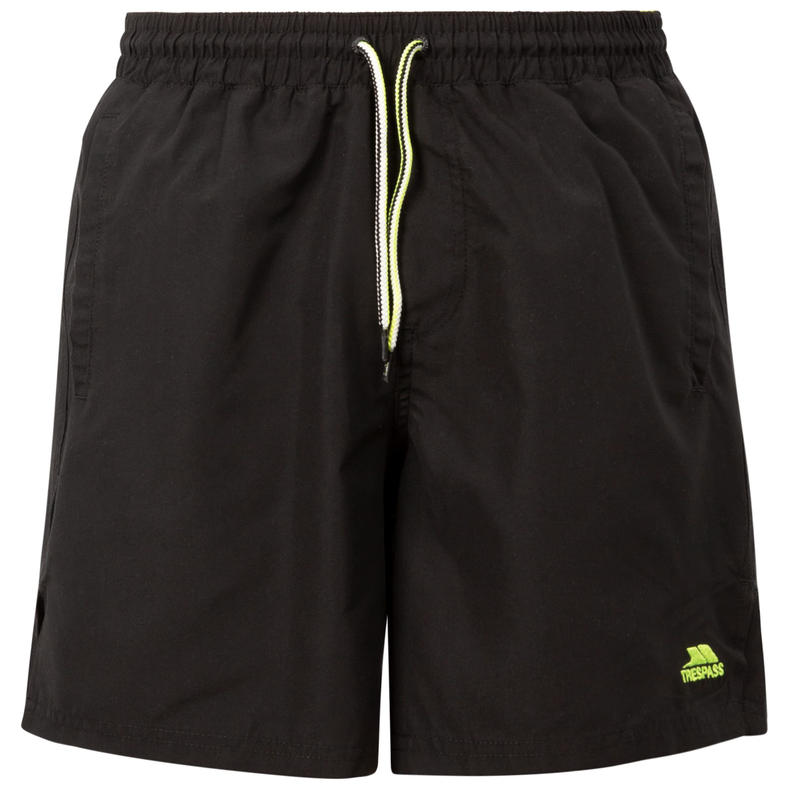 Mens Swim Shorts Granvin B - Quick Dry, Back Pocket, Elasticated Waist with Drawcord, Mid-Length, Inner Mesh Pants, Side Entry Pockets,Shell: 100% Polyester Microfiber;Mesh: 100% Polyester