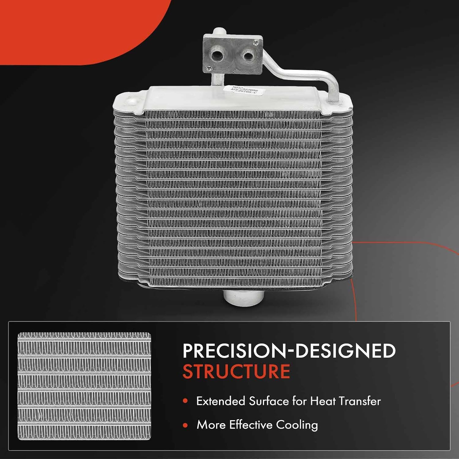 A-Premium AC Evaporator Core Compatible with Saturn SC1/SC2 1993-2002 1.9L, SL/SL1/SL2 1991-2002 1.9L, SW2 1993-2001 1.9L, SW1 1993-1999 1.9L, SC 1991-1992 1.9L