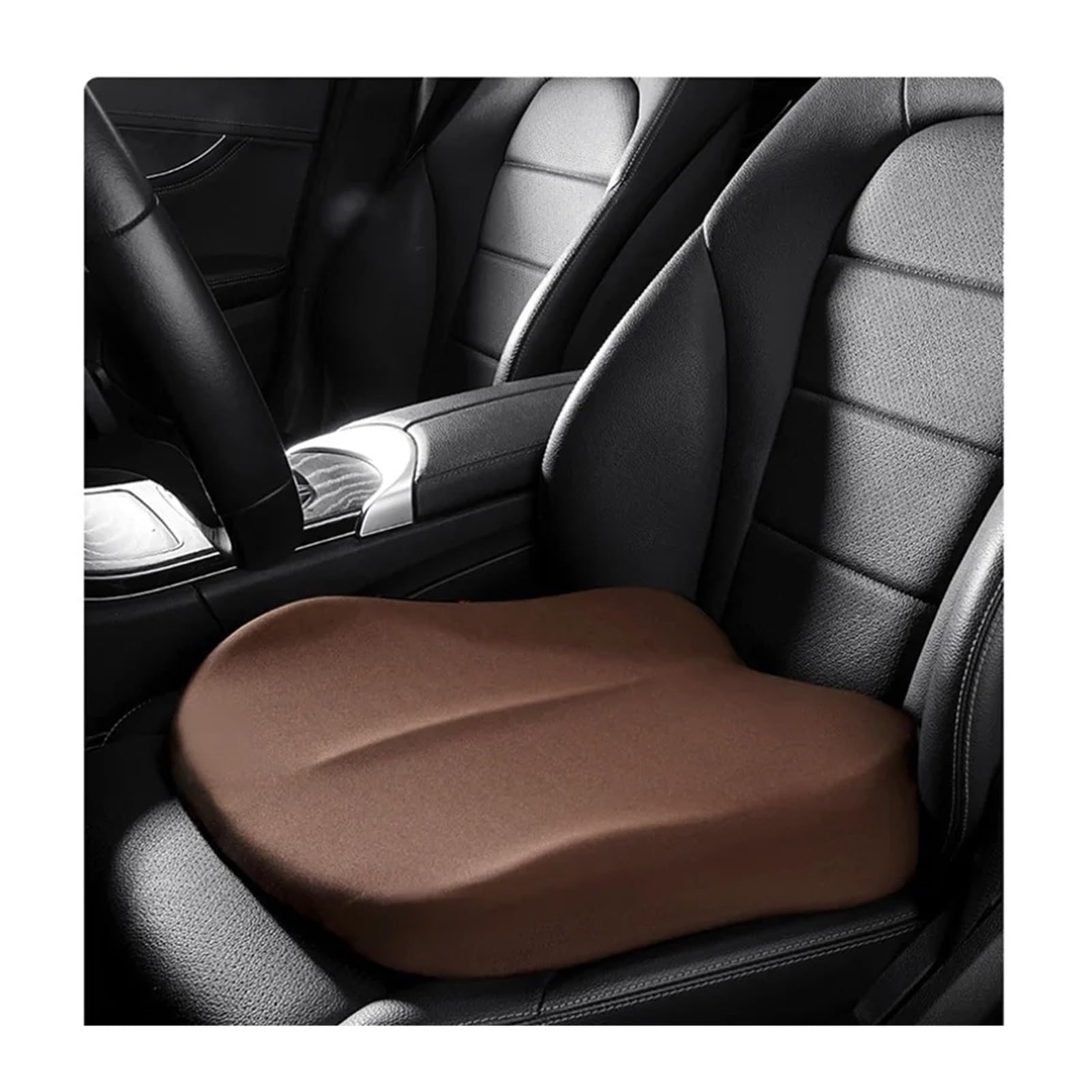 Hviyroi car seat cushion Car Booster Seat Cushion Heightening Suitable für Cars(Yellow)