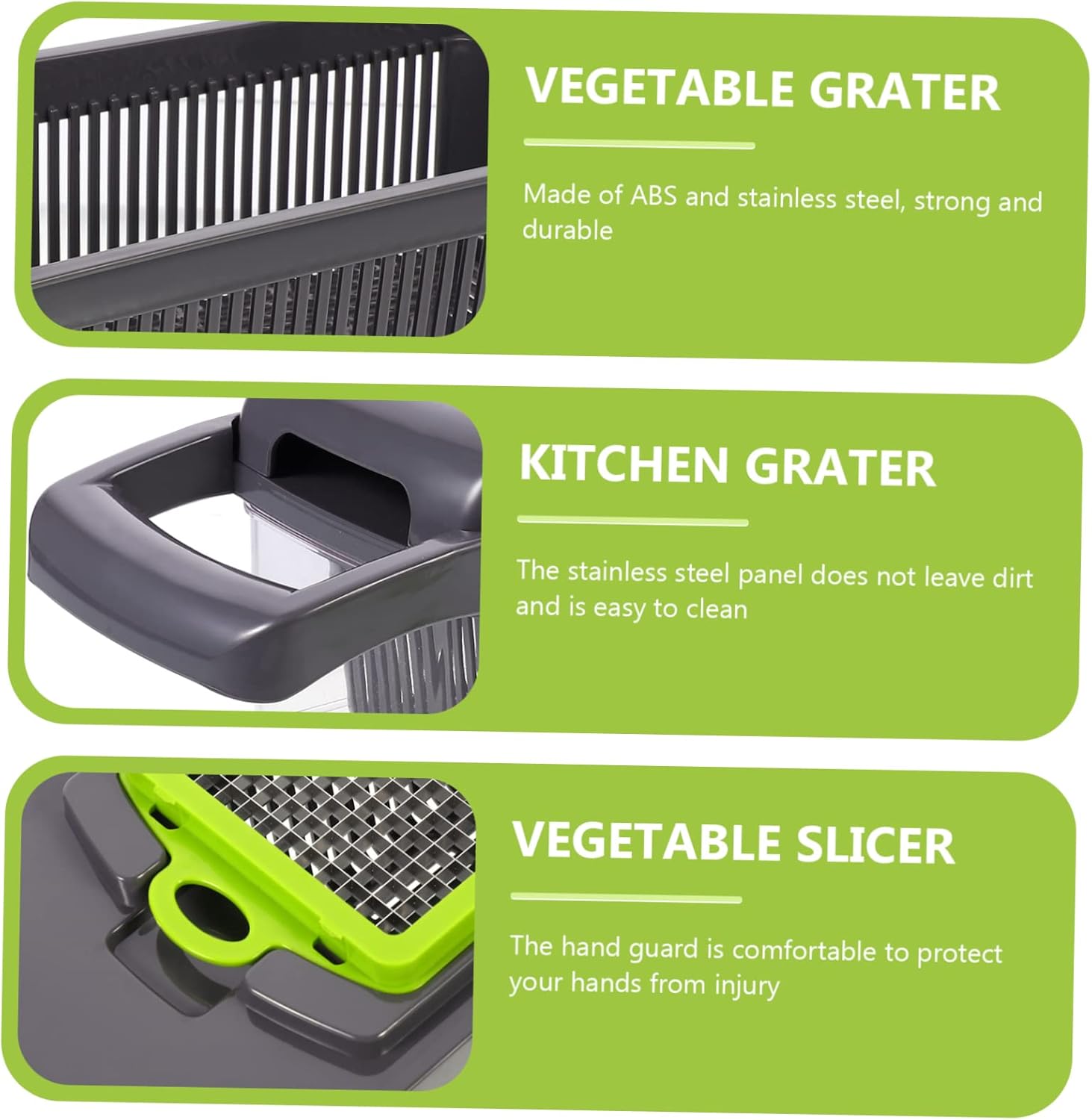 Cabilock Multifunctional Vegetable Grater Potato Slicer with Non Slip Design Ergonomic Easy to Use Kitchen Tool for Quick Cutting Grating Assorted Color Options for All Cooking Needs