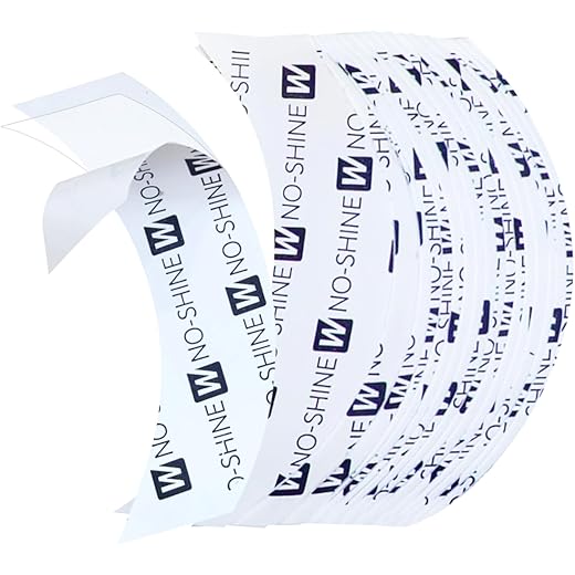 No Shine Hair Patch Tape - Extreme Hold 36 Pcs