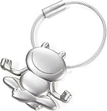 TROIKA Keychain Keychain Unisex Adult, metallic silver, keychains