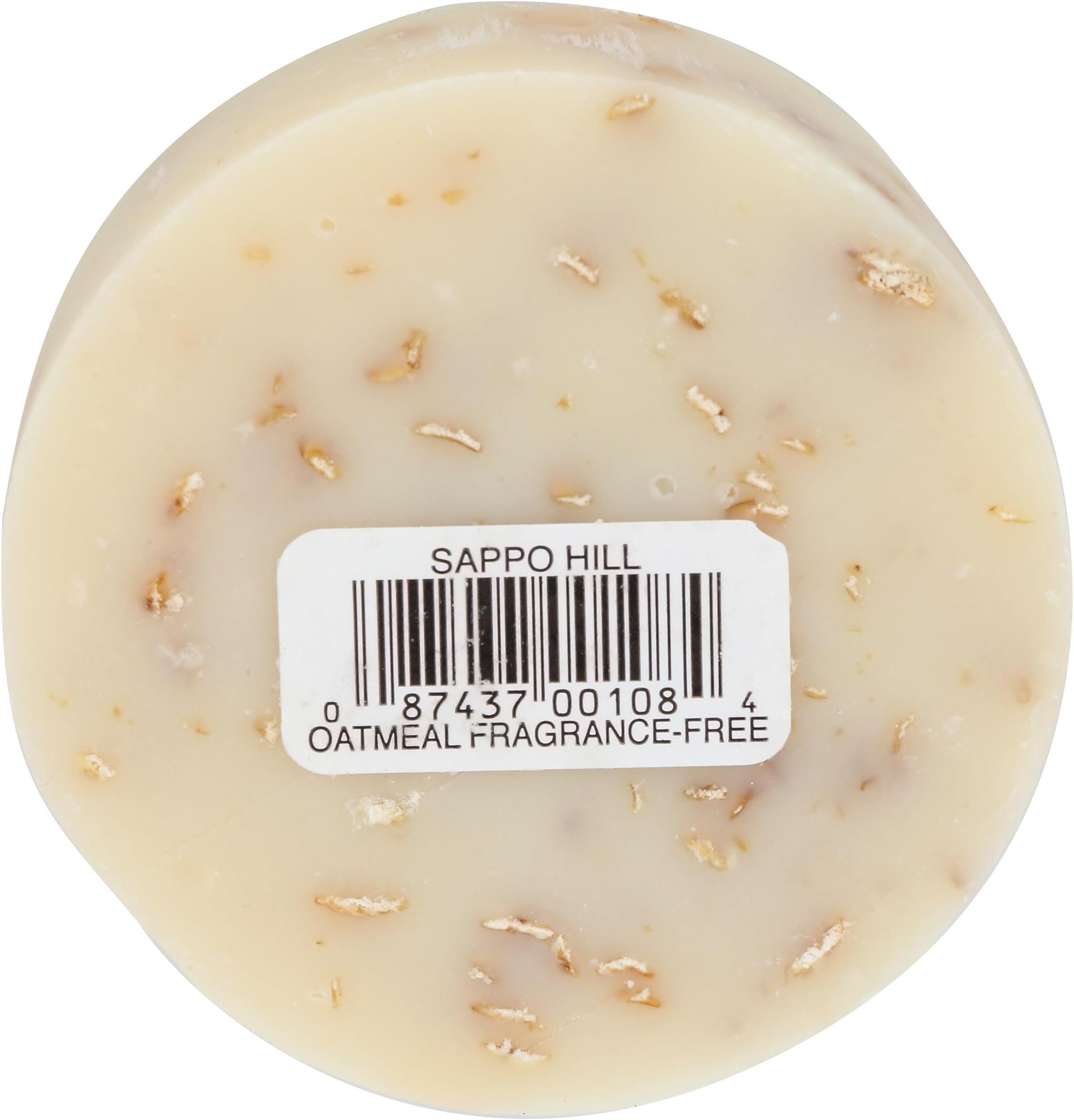 Sappo Hill Soapworks Glycerine Cream Soap Natural Oatmeal (Pack of 12) 104 ml