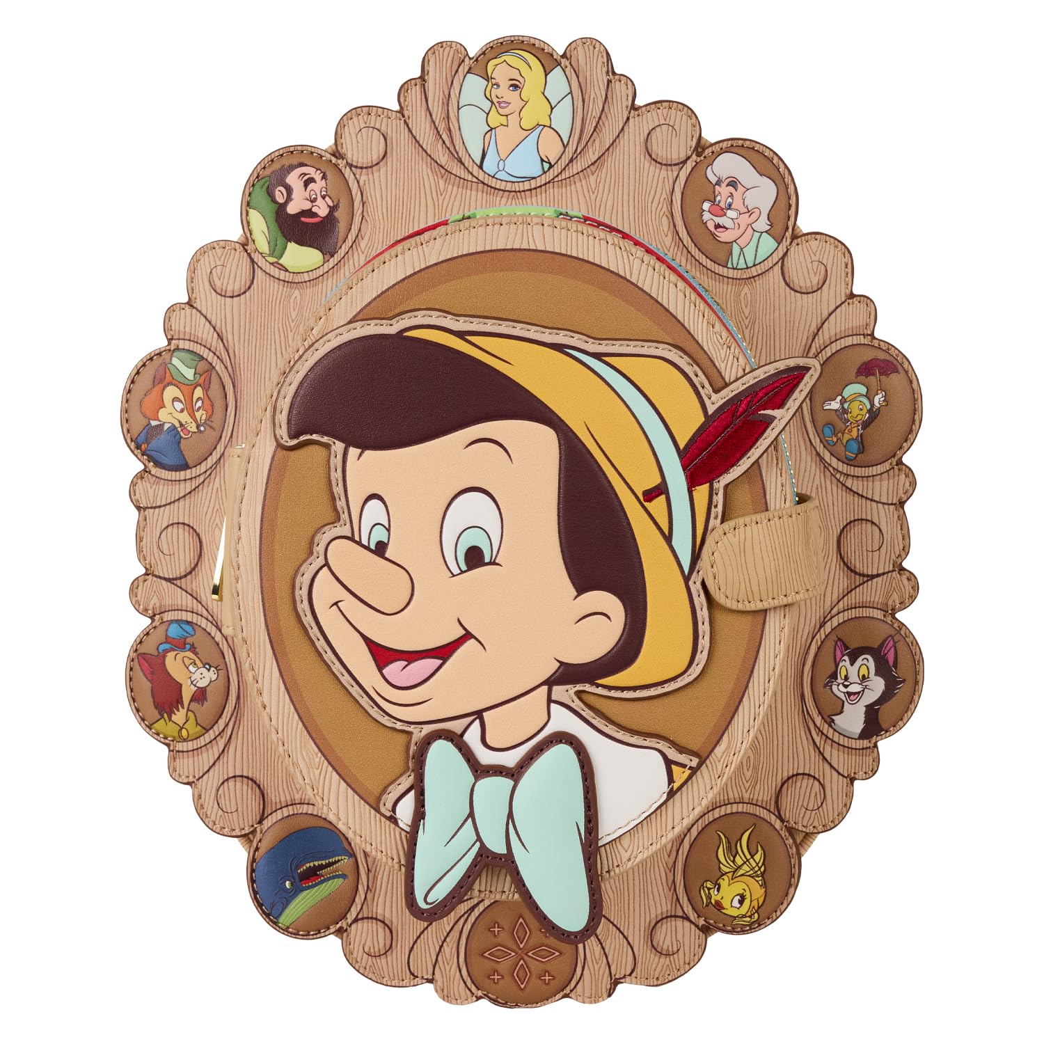 Loungefly Disney Pinocchio Cameo Mini Backpack : Clothing, Shoes & Jewelry