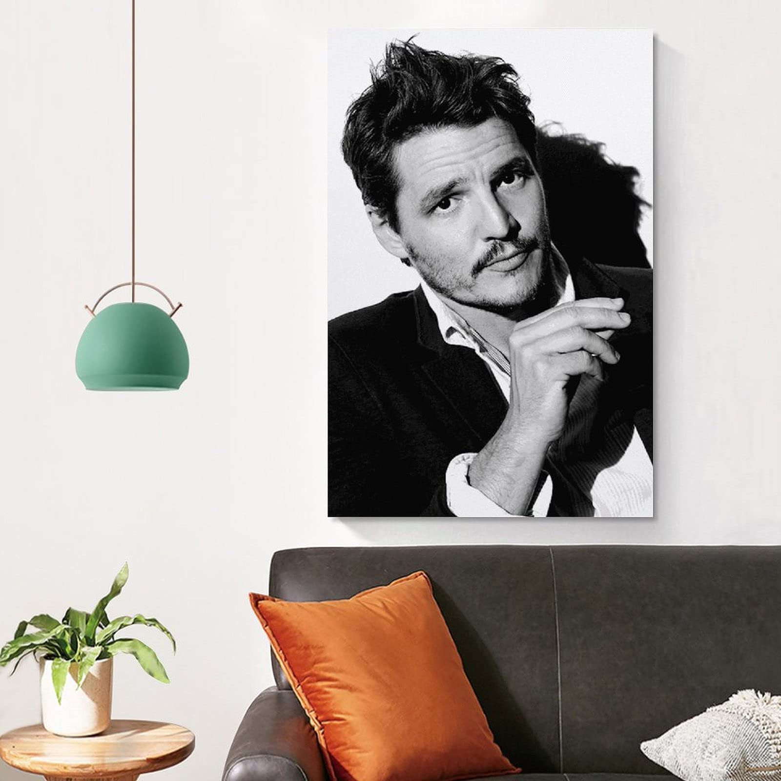 Fodera Cuscino Quadrato Pedro Pascal - 45x45 Cm, Morbido Poliestere, Cerniera Invisibile, Per Divano E Camera Da Letto