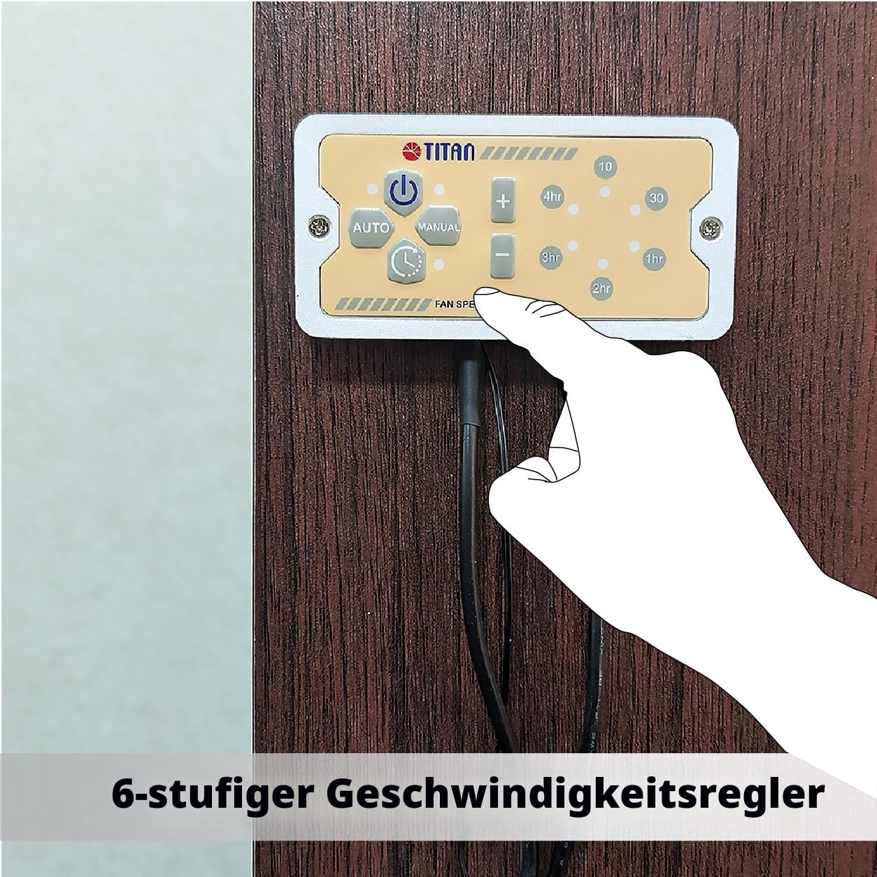 Titan TTC-SC22(A)/ V2 Kühlschrank-Doppellüfter 92x25mm IP55 für Camping