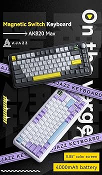Amazon.com: Odpaltoy×Ajazz AK820 MAX Mechanical Gaming Magnetic