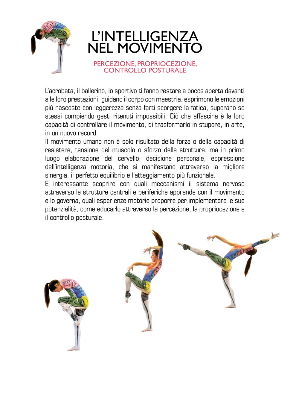 L'intelligenza nel movimento. Percezione, propriocezione, controllo posturale