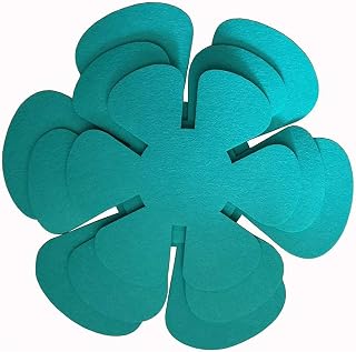 Kitchen Essential - Protectores para ollas y sartenes (12 unidades, fieltro de poliéster resistente, color azul lago)