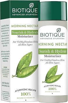 Biotique Bio Morning Nectar Flawless Skin Lotion For All Skin Types 120ml Ship from India