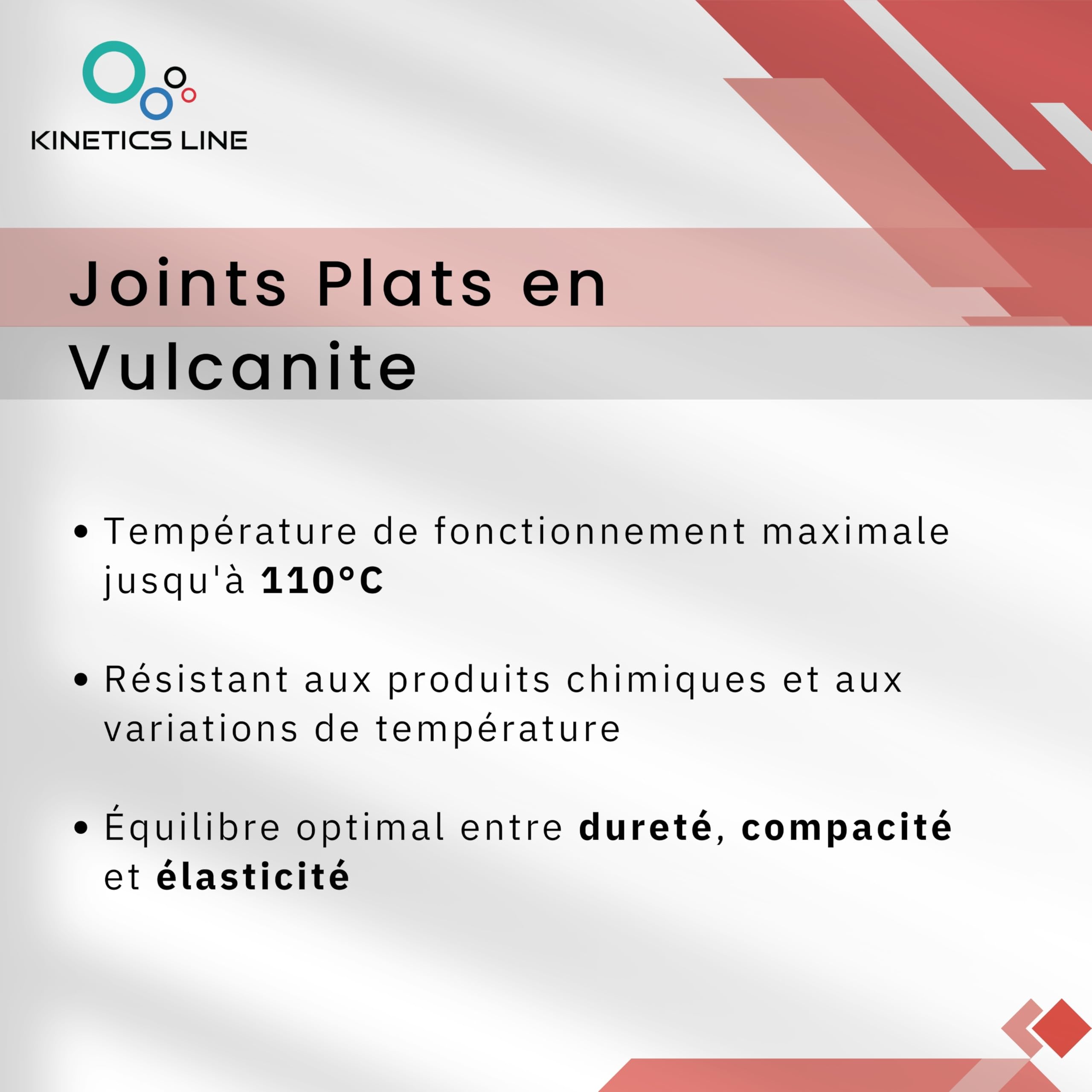 Boîte de Joints avec 400 Joints Plats en Fibre de Vulcanite 3/8–1 Pouce – Joints Rigides et Formstables pour Pompes, Vannes et Raccords Filetés – Jusqu’à 110 °C