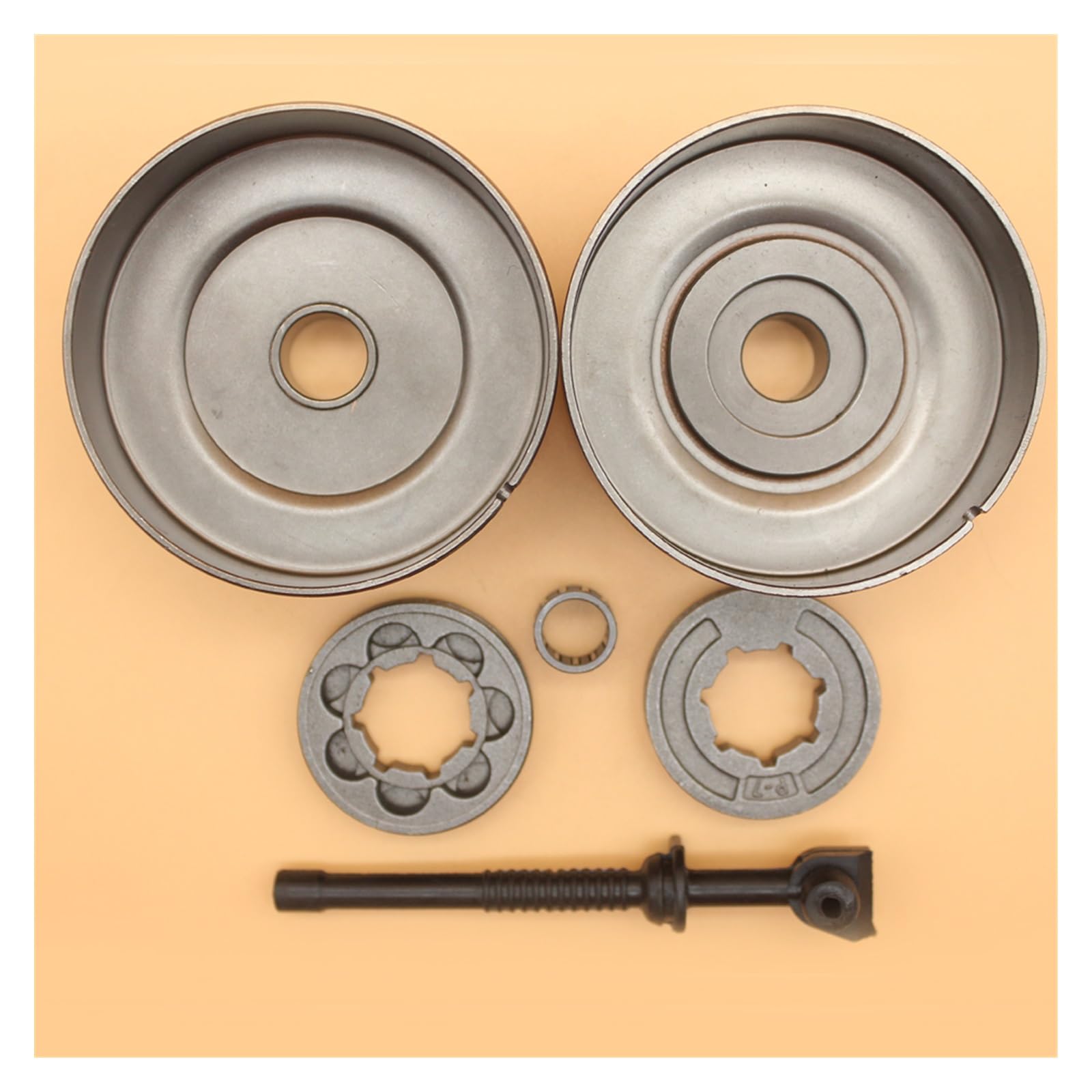 1 Satz 3/8" 6T Kupplungstrommel Kettenantrieb Kettenrad Felge Ölschlauch Set for STIHL 017 018 MS170 MS180 MS 180 170 Kettensägen