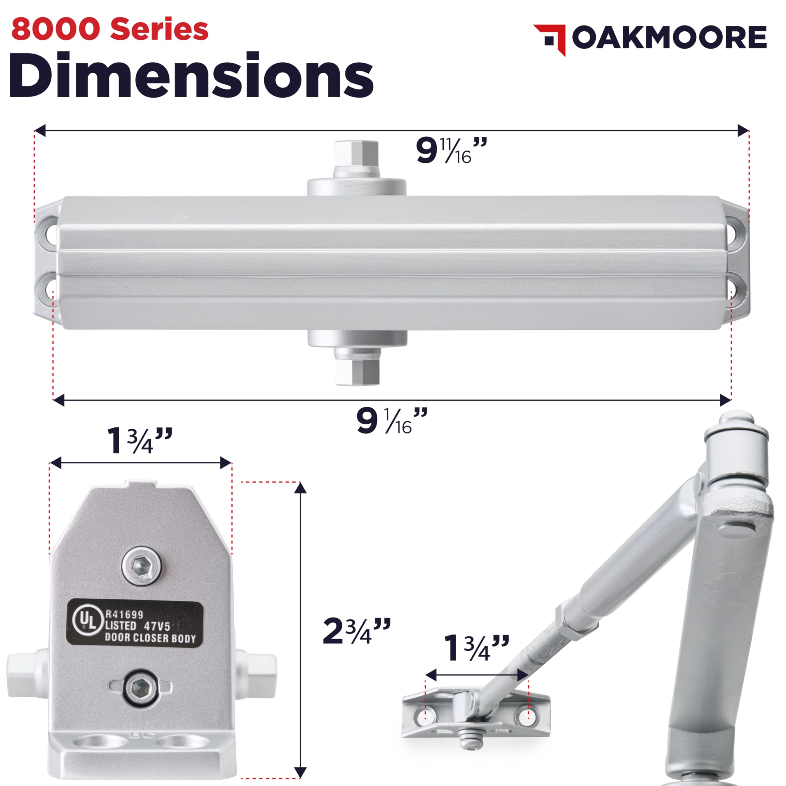 Commercial Door Closers - ADA Compliant -8 Commercial Door Closers - ADA Compliant -8