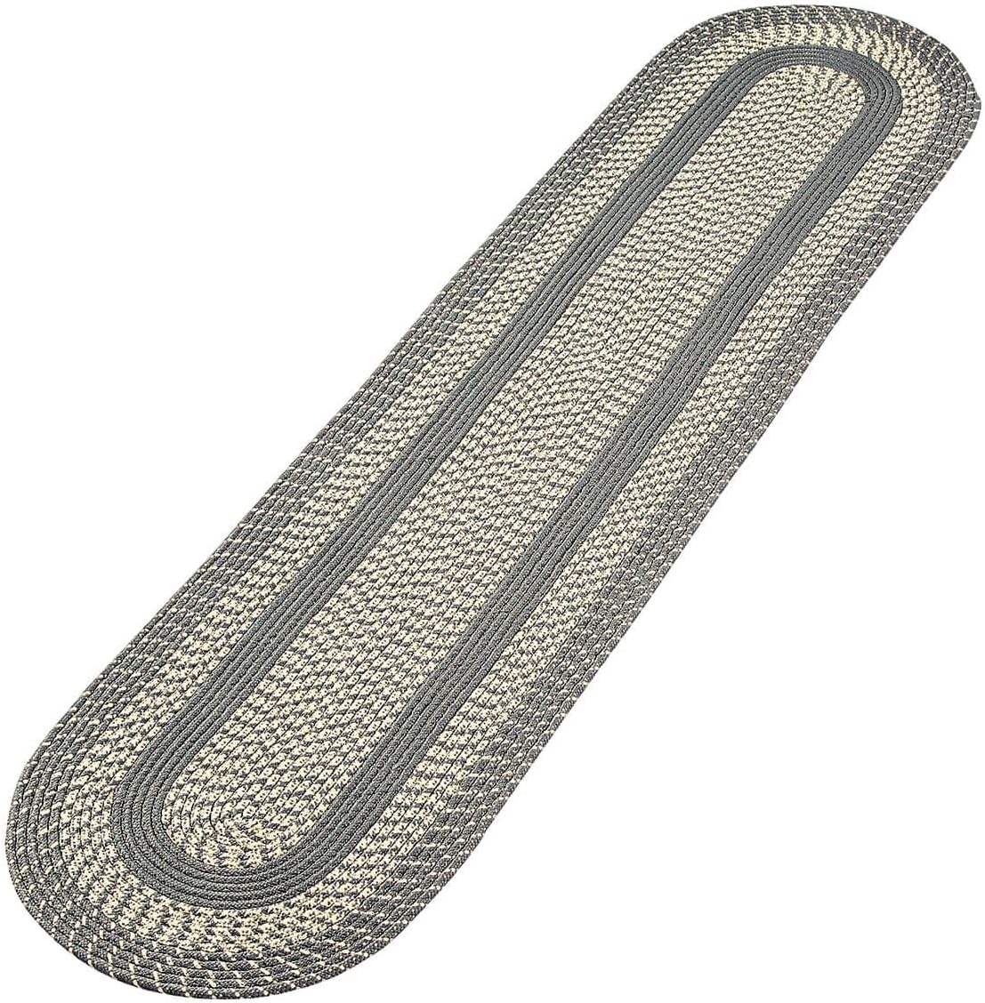 OakRidge Two-Tone Country Braided Rug