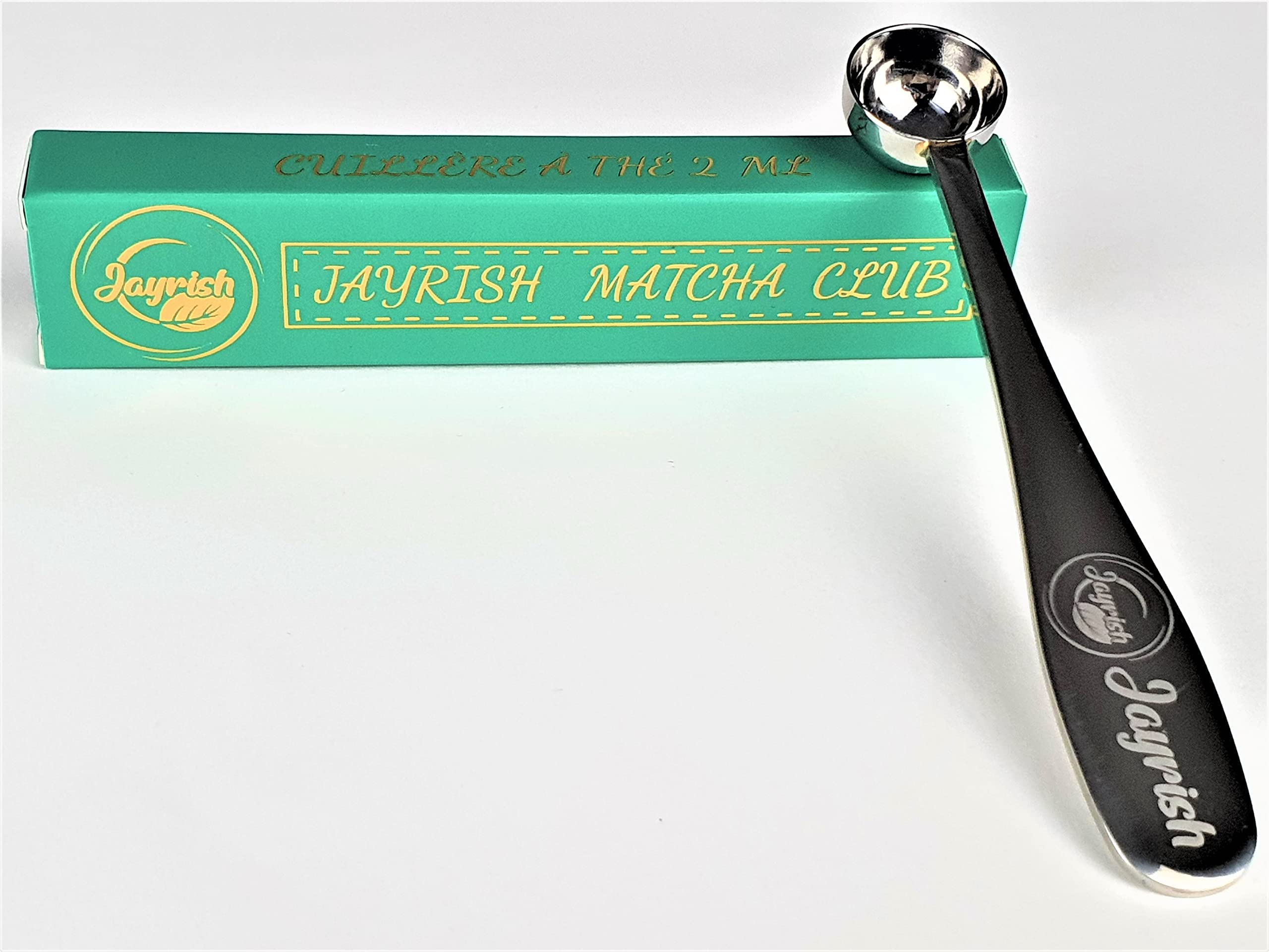 Matcha spoon includes quality and design, Silver, 12 cms - Image 2
