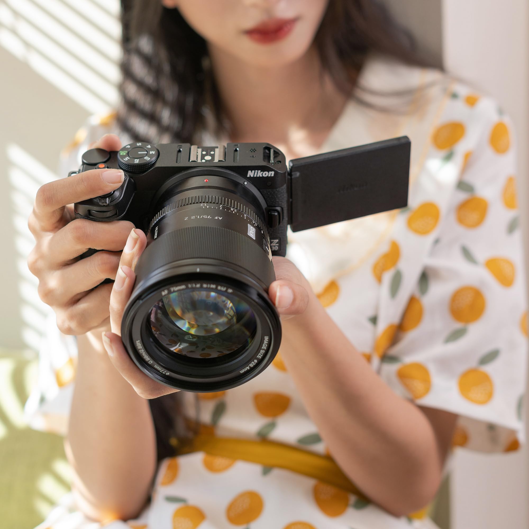 VILTROX 75mm f/1.2 Pro E APS-C Prime Obiettivo Grande Apertura per