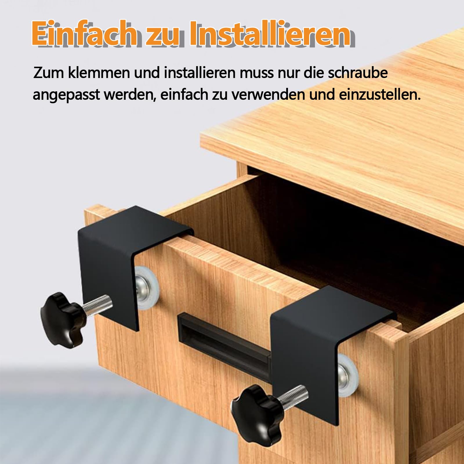 4 Stück C-Klemmen Edelstahl 304 - Zwingen Für Schubladen & Möbelmontage - 7,3x6x5cm