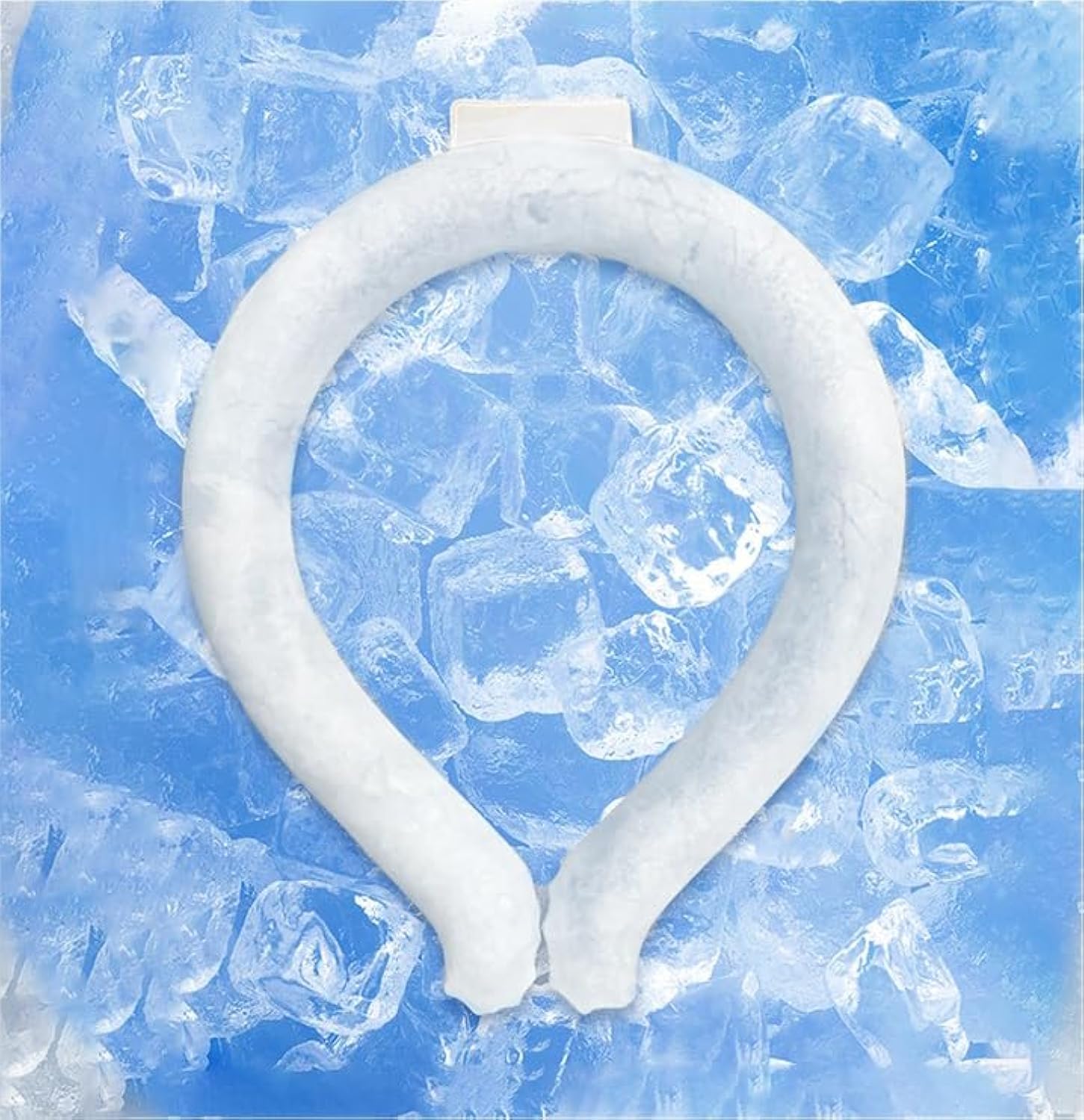 Refroidisseur De Cou Rempli De Gel – 17 Cm, 400 G, 3-6h De Fraîcheur, Pour Plein Air, Sport, Canicule, Réutilisable