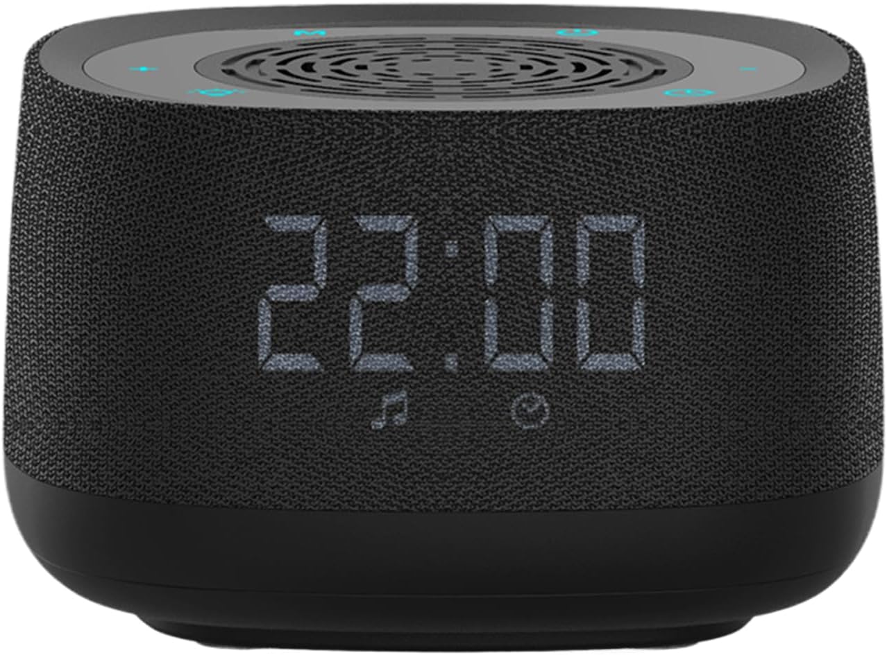 Sound Machine, Sleep Noise Generator, Rest Support Audio Device, for ABS, Wireless White Noise Machine with Speaker Output, Portable Playback Control Feature, for Bedroom Travel Study Use