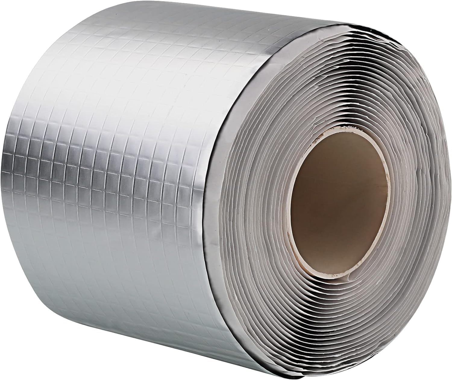 LLPT Aluminum Butyl Tape White 6 Inch x 16.5 Feet Hatch Cover Flashing Permanent Waterproof Leak Repair Tape for Boat Pipe RV Awning Roof Window Patch and Sealing (AB437WT)