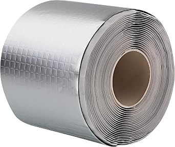 LLPT Aluminum Butyl Tape 3 Inch x 16.5 Feet, White | Waterproof Leak Repair, UV & Weather Resistant for Hatch Cover Flashing Boat Pipe RV Awning Roof Window Patch and Sealing