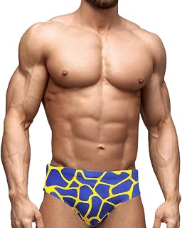 banho masculinos | Roupa íntima masculina - Roupa interior sexy para natação, impressão linhas irregulares, não desbota, desportos aquáticos leves e respiráveis, surf, praia, Kshsaa