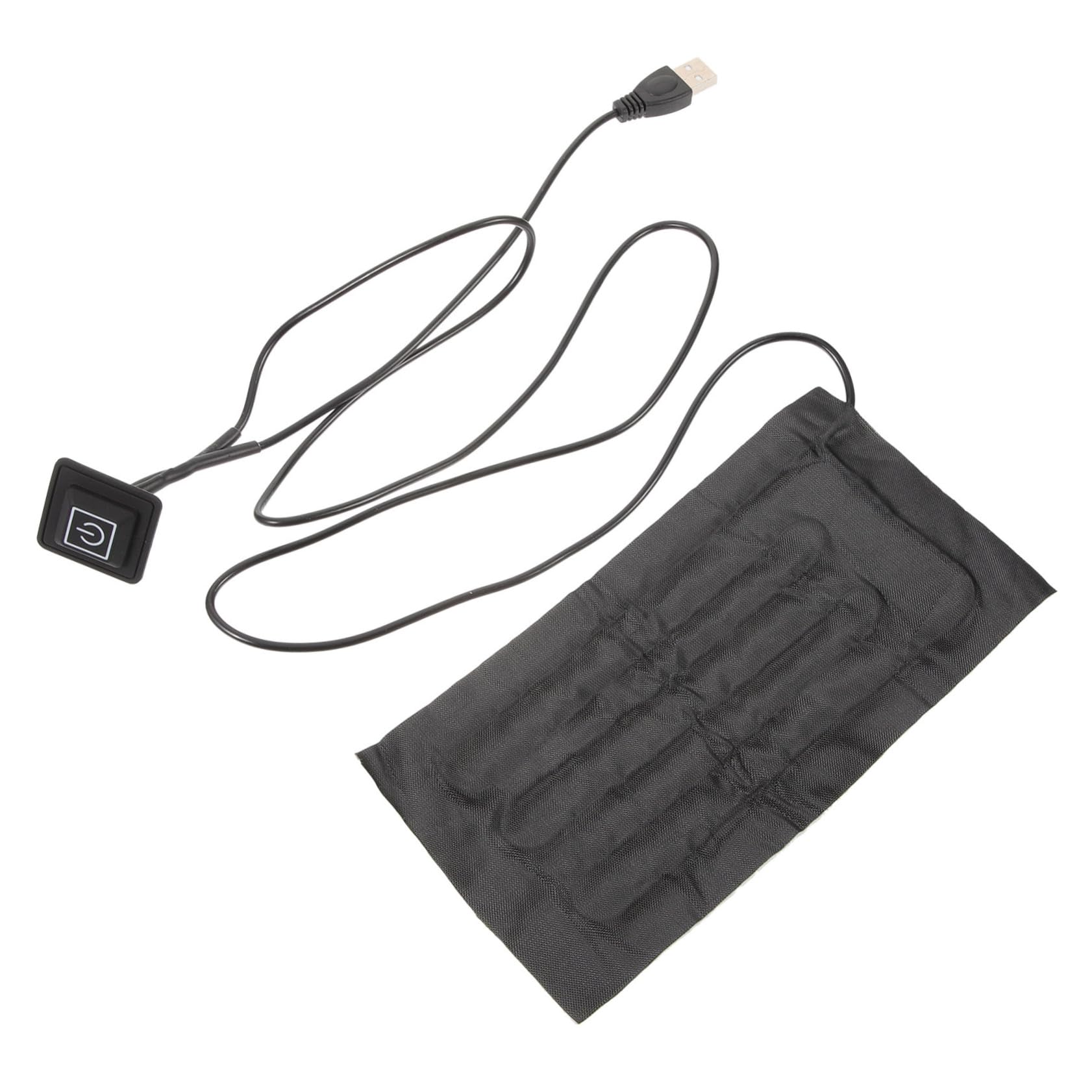 Abaodam 4 Stück Heizmatte für Pflanzen Einstellbare Pflanzenheizmatte USB für Keimung Pflanzen für Gewächshaus Terrarium und Fischbecken zu Reinigen und Temperaturregulierend
