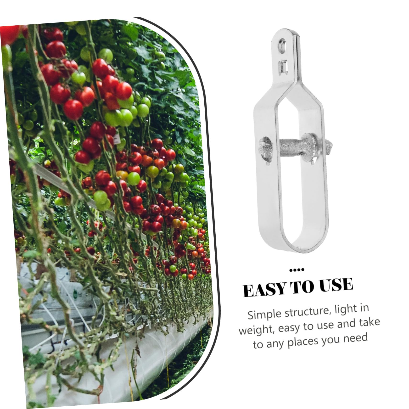 SOLUSTRE Sturdy Steel Rope Tensioner Creative Tensioner for Wire Rope Cable Tensioner