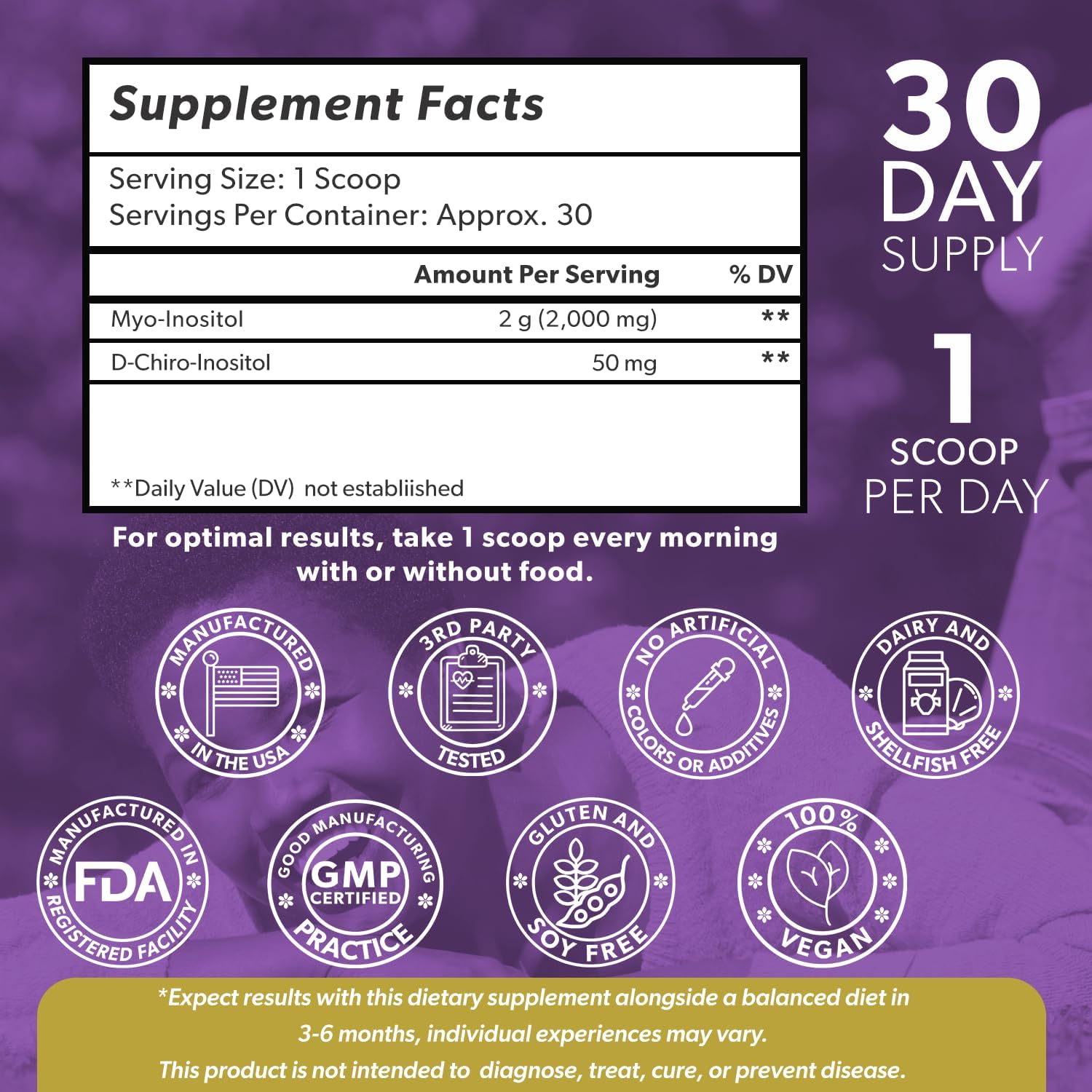 Save 10% on Ultimate Inositol Wellness Bundle – Myo-Inositol & D-Chiro Inositol Supplement Capsules + Powder for Hormonal Balance & PCOS Support