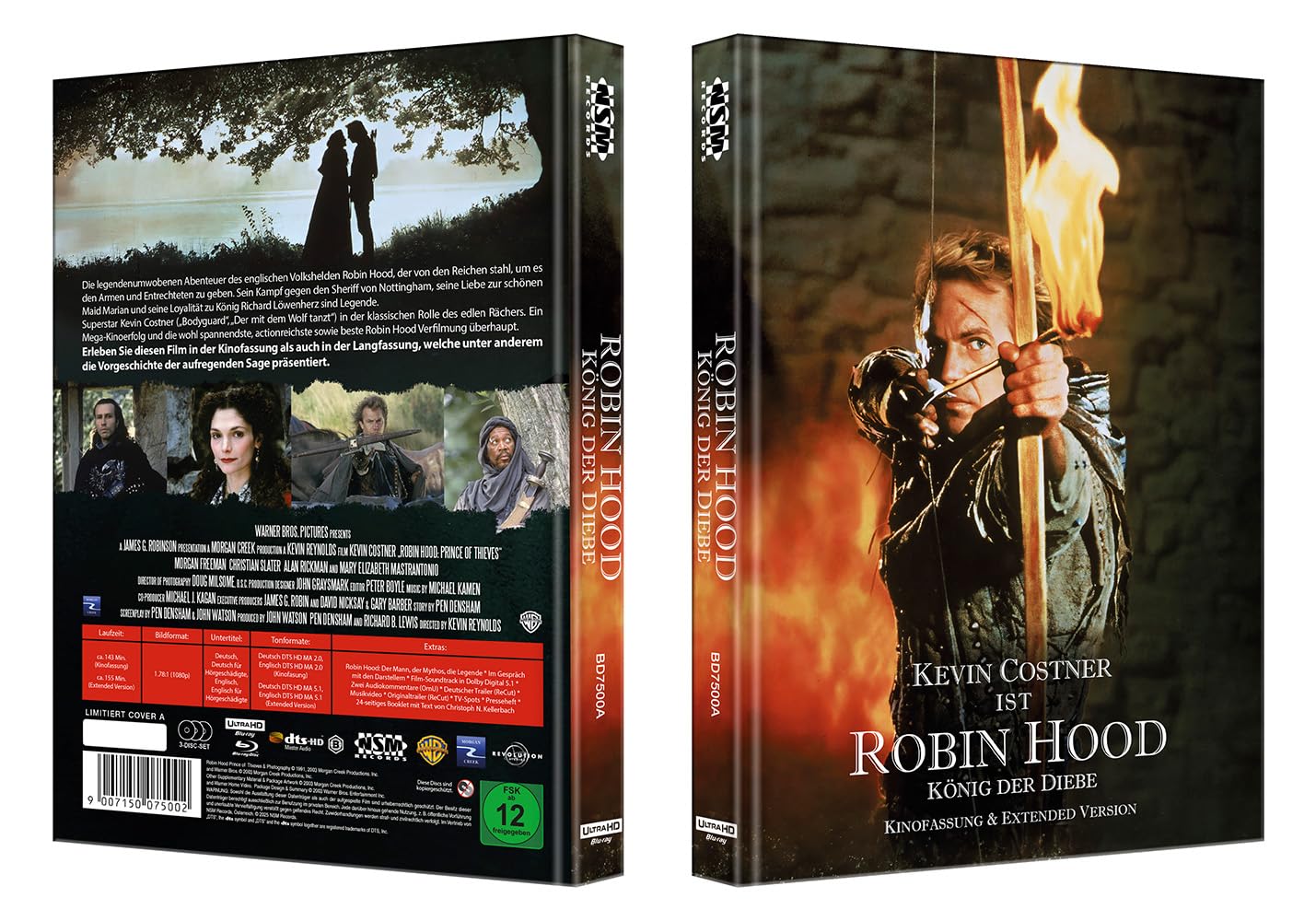 ROBIN HOOD 4K UHD limitiertes Mediabook Cover A