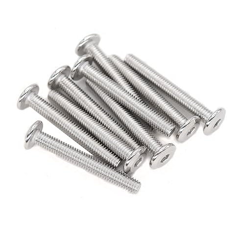 Miniatura 14 de cSeao Tornillos de máquina Phillips M6 2.165 in Tornillos de máquina de acero inoxidable 304 para muebles de conexión de mesa cama