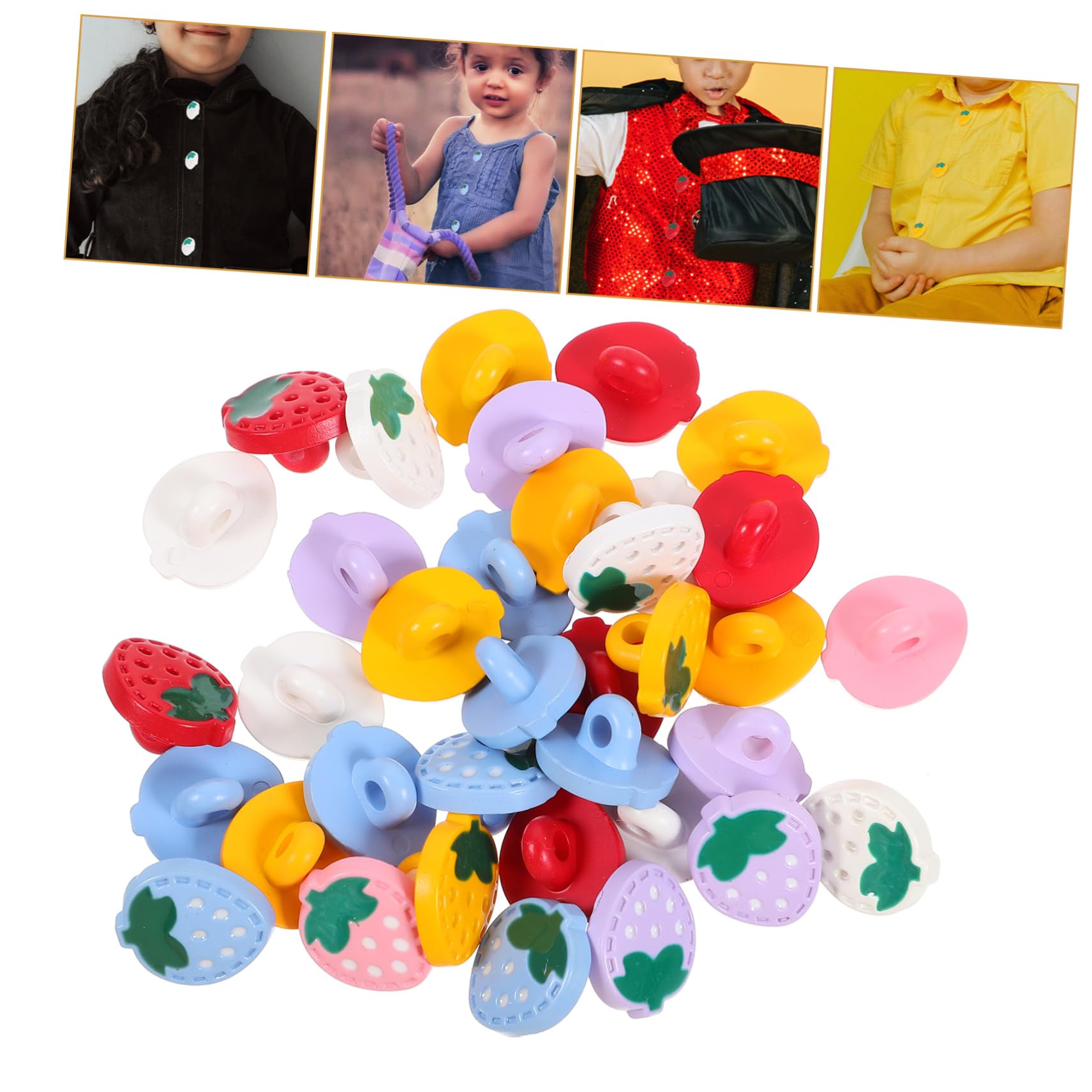 Tofficu 300 Pz bottoni per bambini bottoni colorati pulsanti accessori i per abbigliamento i per cucito i d'epoca i in resina e per abbigliamento fai da te