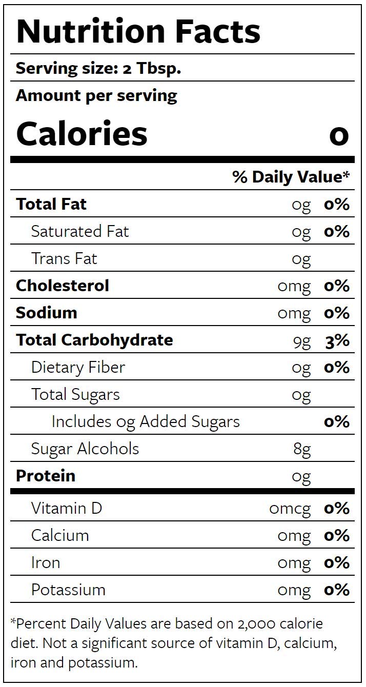 Torani Puremade Syrup, Zero Sugar Vanilla Flavor, Glass Bottle, Natural