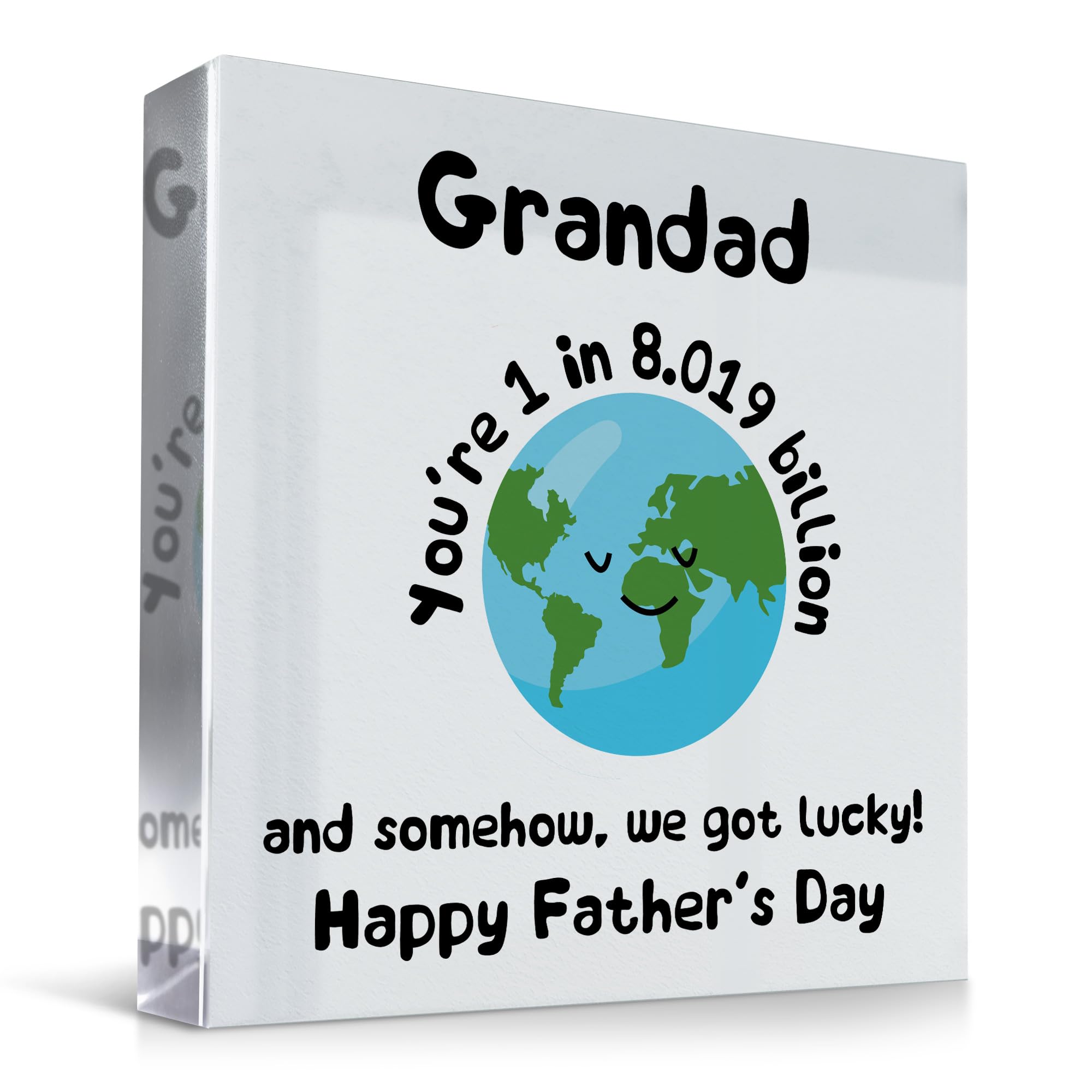 Red Ocean Gift For Grandad On Fathers Day, One In A Billion Grandad Gift, Thank You Gift For Grandad, Grandad Fathers Day Gift, Gifts For Him, Grandparent Gifts From Granddaughter Grandson