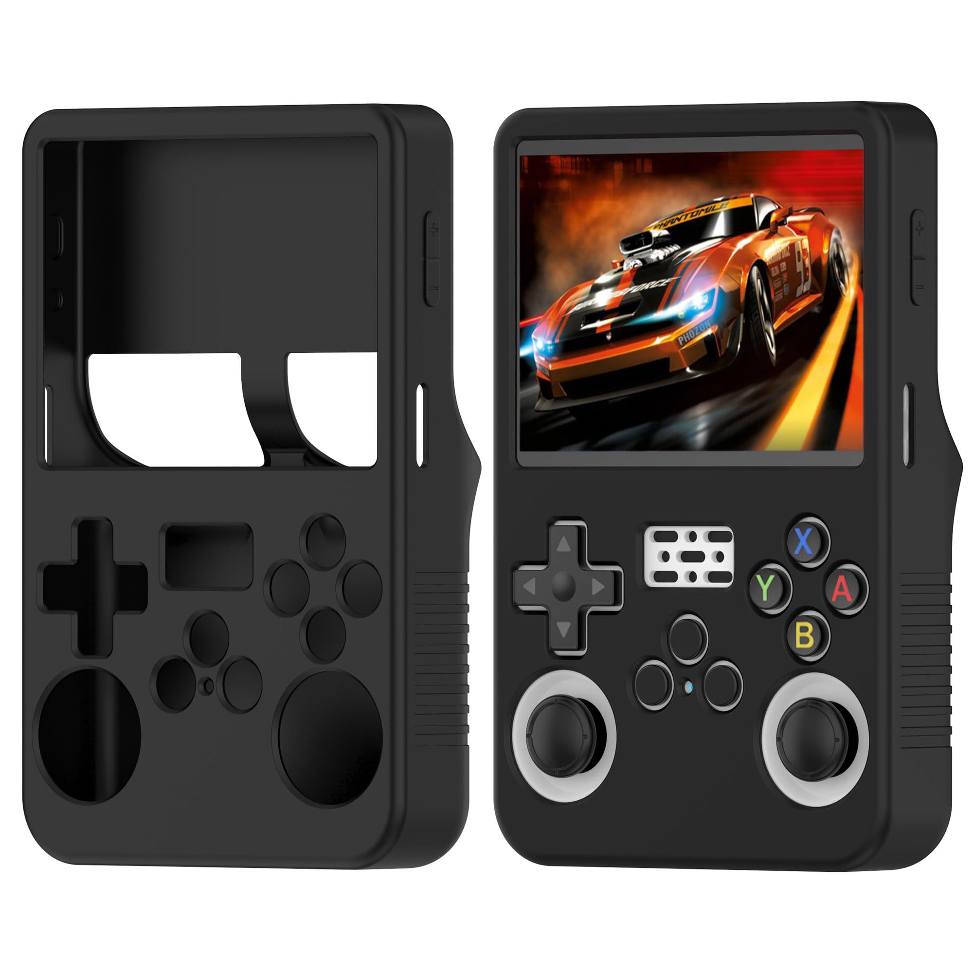 Funda de silicona para mascotas digitales de juguete interactivo R36s, funda protectora para mascotas electrónicas virtuales, color negro