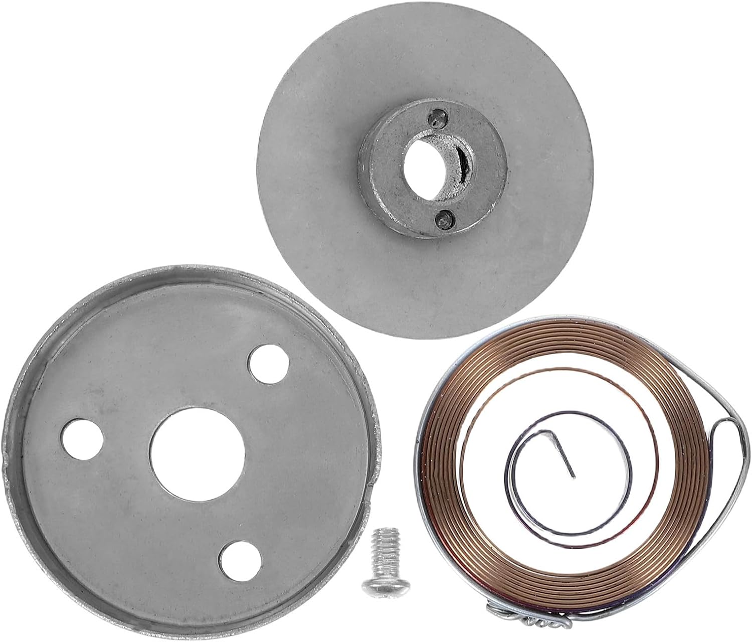 Drill Press Spring Replacement and Easy Installation Coil Spindle Spring Part for Repair, Steel Material, with Excellent Elasticity, Suitable for Drill Press and Milling Machine