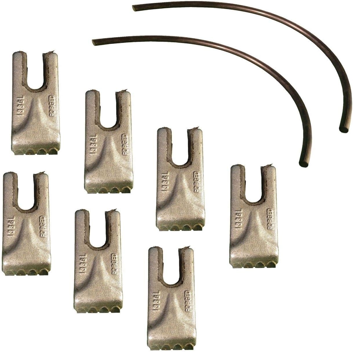 7- Pengo Carbide Auger Teeth w/Rubber Quick Lock- CS, AG, Aggressor- 140016